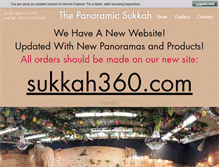 Tablet Screenshot of panoramicsukkah.com